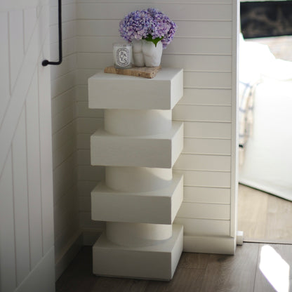 Plaster Side Table