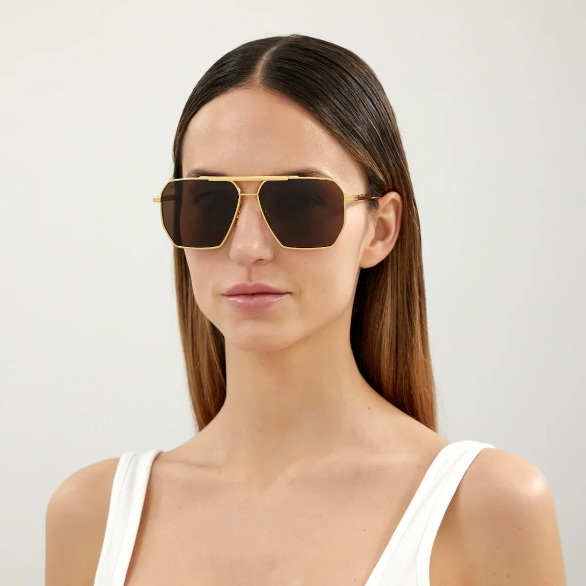 Bottega Veneta - Classic Aviator Sunglasses