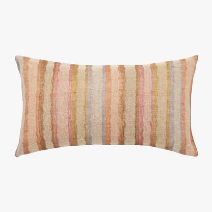 Sherbet Linen & Silk Cushion.